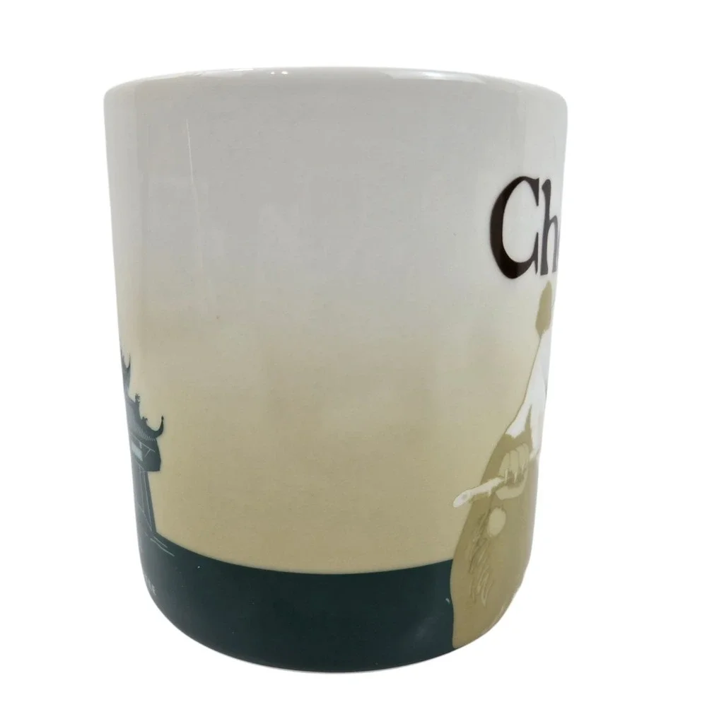 Starbucks CHENGDU Global Icon City Mug Happy Panda & Bamboo 16 Oz 2015 NWOT